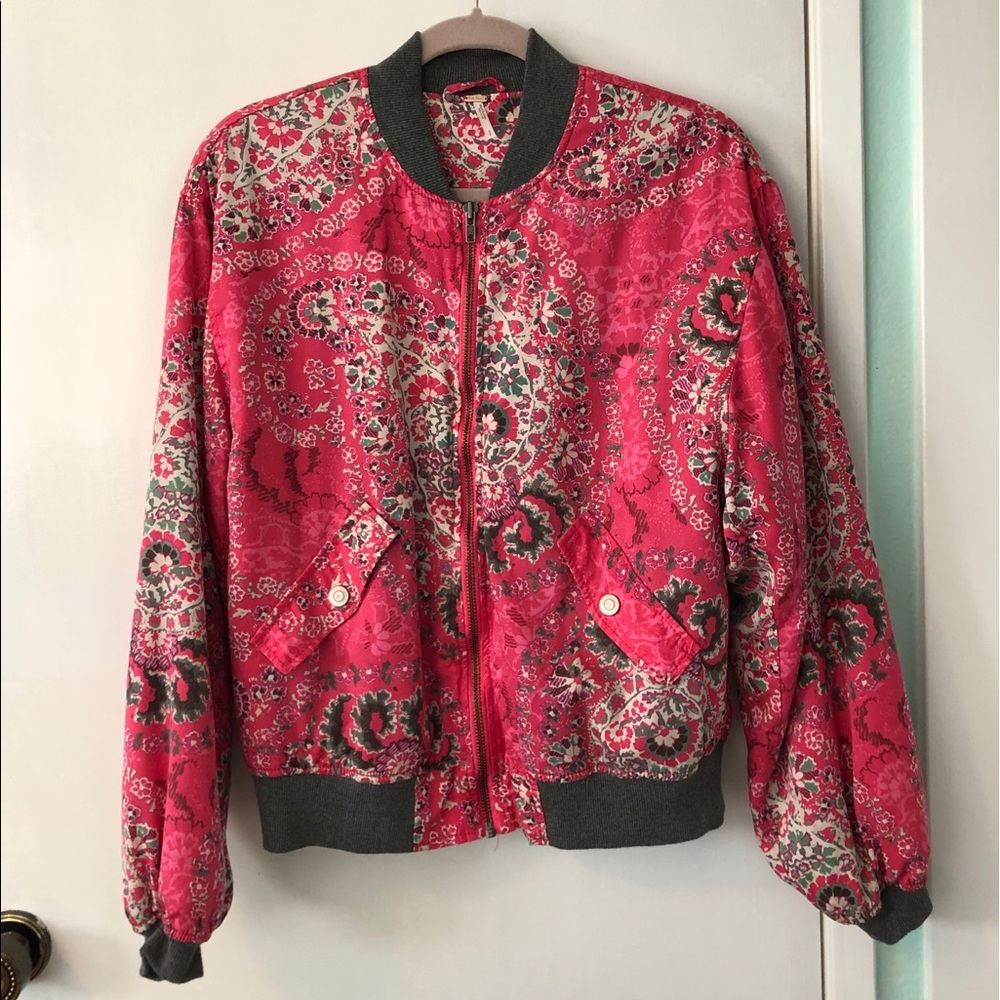 NWOT Free People Bomber Jacket